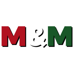 M&M Kebab & Pizza logo.
